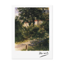 Tuinpad in Rueil door Édouard Manet
