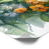 Tuinpad Landschap 6 Poster (Hoek)