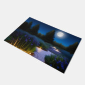 Tuinpad onder de volle maan deurmat (Schuin)