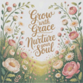 Tuinpad Scene Groeien Met Grace Extra Large Sticker (Voorkant)