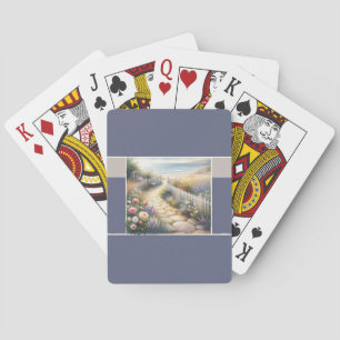 Tuinpad van het Landhuis naar de Zee Pokerkaarten