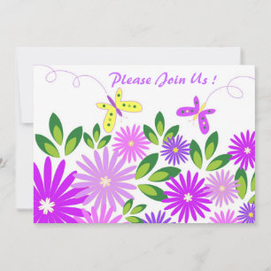 Tuinpartij - Uitnodiging