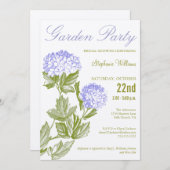 Tuinpartij — Uitnodiging (Voorkant / Achterkant)