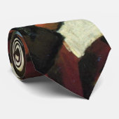 Tuinrestaurant van August Macke.  kunst Stropdas (Opgerold)