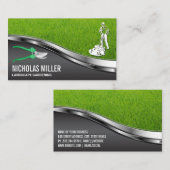 tuinschaar | grasmaaier visitekaartje (Voorkant / Achterkant)