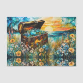 Tuinschatkist Tissuepapier (Voorkant)