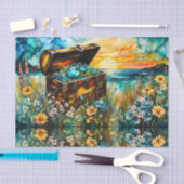 Tuinschatkist Tissuepapier (Craft)