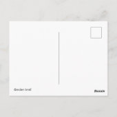 Tuinslak Briefkaart (Achterkant)