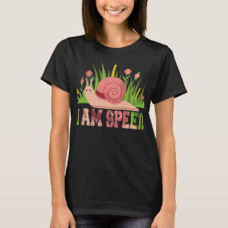 Tuinslak ik ben snel Sarcastische Dier Humor T-shirt