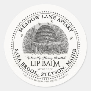  tuinslang bijenwas Balmlabel Ronde Sticker