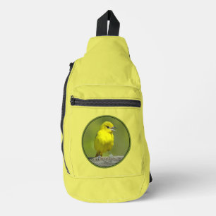 Tuinspotvogel Vrouwtje in de Lente Originele Foto Sling Bag
