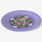 Tuinster in Sering Papieren Bordje (Gekanteld)