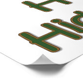 Tuintips #2 - Bodies verbergen Poster (Hoek)