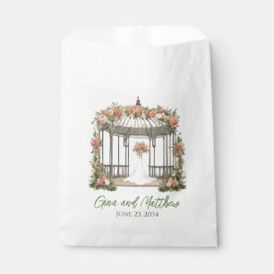 Tuintuin Bloemrozen Huwelijksgunst Cake Zak Bedankzakje