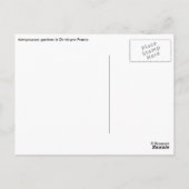 Tuintuin Briefkaart (Achterkant)