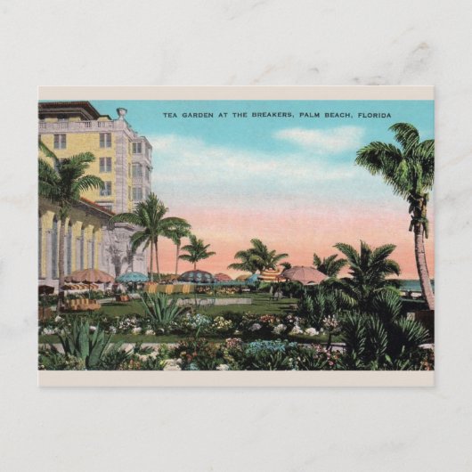  tuintuin in Breakers Palm Beach Briefkaart (Voorkant)