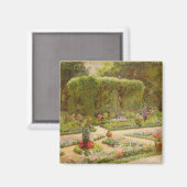 Tuintuin van de tuinbouwkundige magneet (Voorkant / Achterkant)
