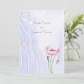 Tuinuitnodiging Kaart (Staand voorkant)