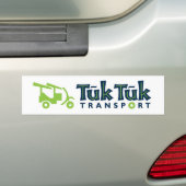 Tuinvervoer Bumpersticker (Op auto)