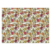 Tuinvogels en bloemen 1 tafelkleed (Voorkant (Horizontaal))