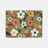 tuinwandeling fleece deken (Voorkant (Horizontaal))