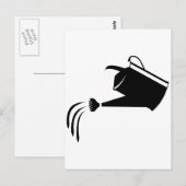 Tuinwater - tuinwater briefkaart (Voorkant / Achterkant)