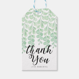 Tuinwijnstok Waterverf | Dank u Cadeaulabel