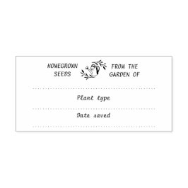 Tuinzegenpakket Rubber Stamp Rubberstempel