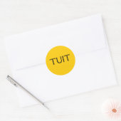 TUIT RONDE STICKER (Envelop)