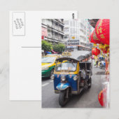 Tuk tuk, Bangkok Briefkaart (Voorkant / Achterkant)