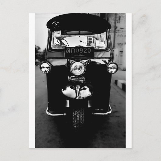 Tuk Tuk Briefkaart (Voorkant)