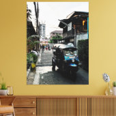 Tuk Tuk in Bangkok Thailand Canvas Afdruk (Insitu (Woonkamer))