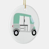 Tuk Tuk Keramisch Ornament (Rechts)