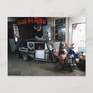 Tuk-Tuk, Pattaya, Thailand Briefkaart