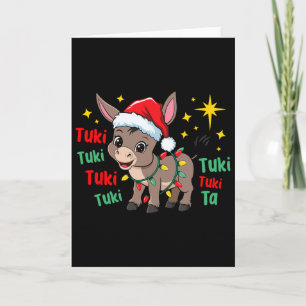 Tuki Tuki Donkey Tis The Season Mexicaans Spaans K Kaart