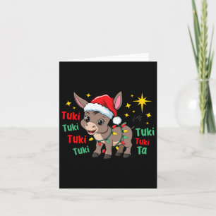 Tuki Tuki Donkey Tis The Season Mexicaans Spaans K Kaart