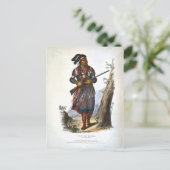 Tuko-See Mathla A Seminole Chief Briefkaart (Staand voorkant)