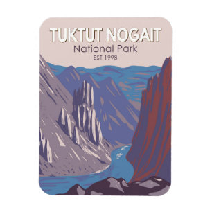 Tuktut Nogait National Park Canada Travel Magneet
