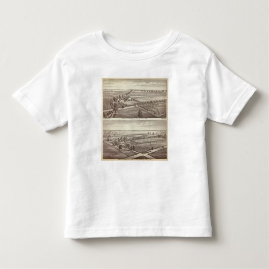 Tulare boerderijen kinder shirts (Voorkant)