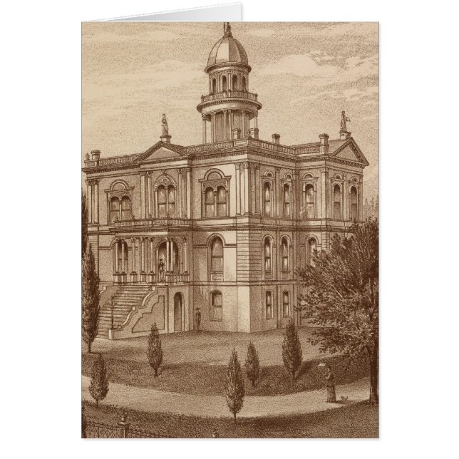 Tulare County Court House (Devant)