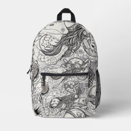 Tule Astronaut Kosmische Streetwear Rugzak