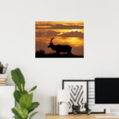 Tule Elk | Punt Reyes National Seashore Poster (Thuiskantoor)