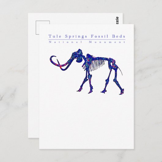 Tule Springs Fossil Beds: alle winst gedoneerd Briefkaart (Voorkant / Achterkant)