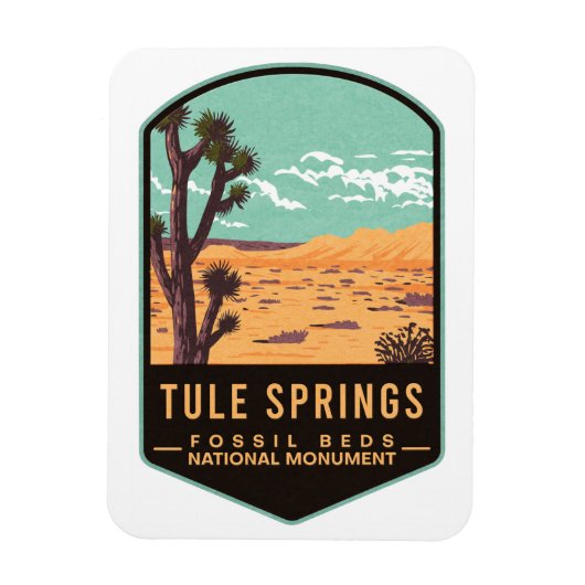 Tule Springs Fossil Beds NM Magneet (Verticaal)