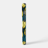 Tulières jaunes avec feuilles bleus (Côté gauche)