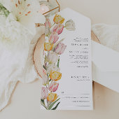 Tulip All in One Wedding Invitation