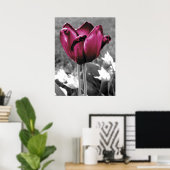 Tulip Art Poster (Thuiskantoor)