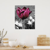 Tulip Art Poster (Keuken)