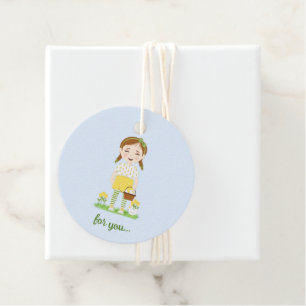 Tulip Birthday Bedankjes Labels