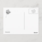 Tulip Chrome Briefkaart 2 (Achterkant)